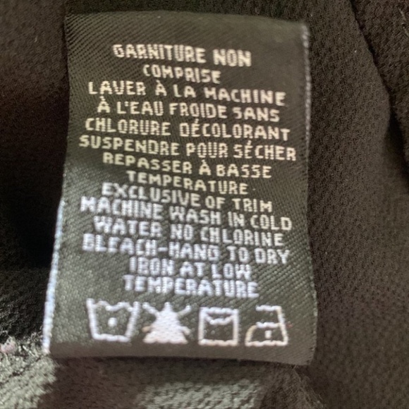 3/$30 Mandee Black bell 3/4 sleeve lace down sleeves semi sheer blouse - Picture 10 of 10